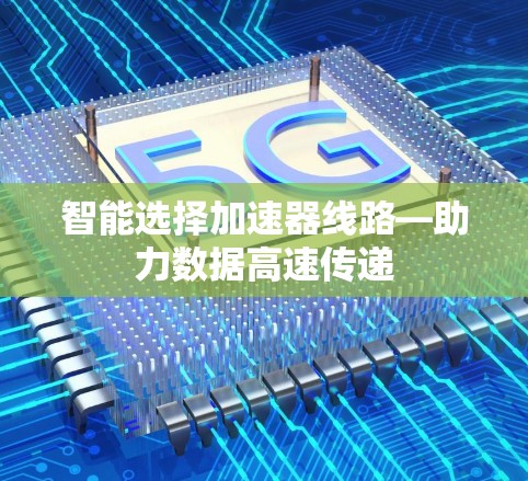 智能选择加速器线路—助力数据高速传递