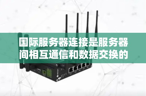 国际服务器连接是服务器间相互通信和数据交换的重要方法，尤其在不同网络环境中运行的服务器之间。以下是关于国际服务器连接的步骤和教程