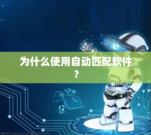 为什么使用自动匹配软件？