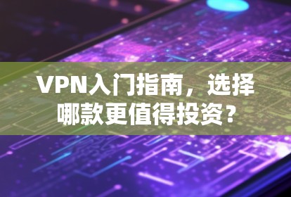 VPN入门指南，选择哪款更值得投资？