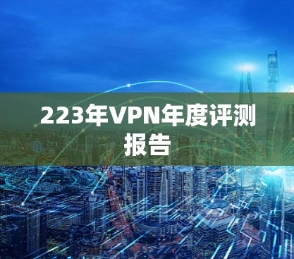 223年VPN年度评测报告
