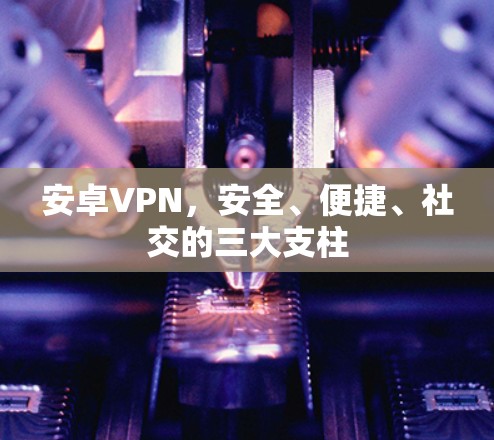 安卓VPN，安全、便捷、社交的三大支柱