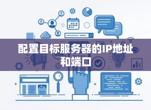 配置目标服务器的IP地址和端口
