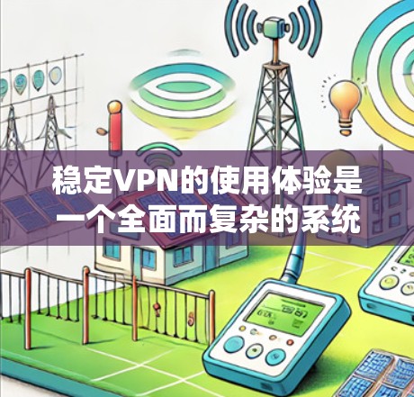 稳定VPN的使用体验是一个全面而复杂的系统，涉及数据传输、安全性和隐私保护等多个方面。以下是对稳定VPN使用体验的详细分析